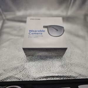 Gray Wearable Camera Glasses